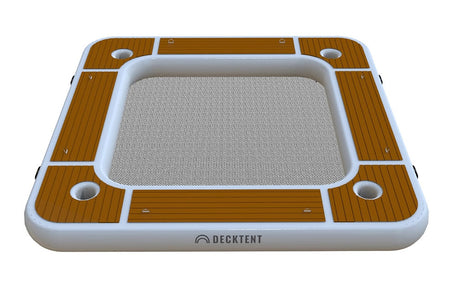 DECKTENT WATER LOUNGE 250 X 250 – NAPIHLJIVA PLAVAJOČA LOUNGE PLATFORM ZA MOTORNE ČOLNE IN JADRNICE
