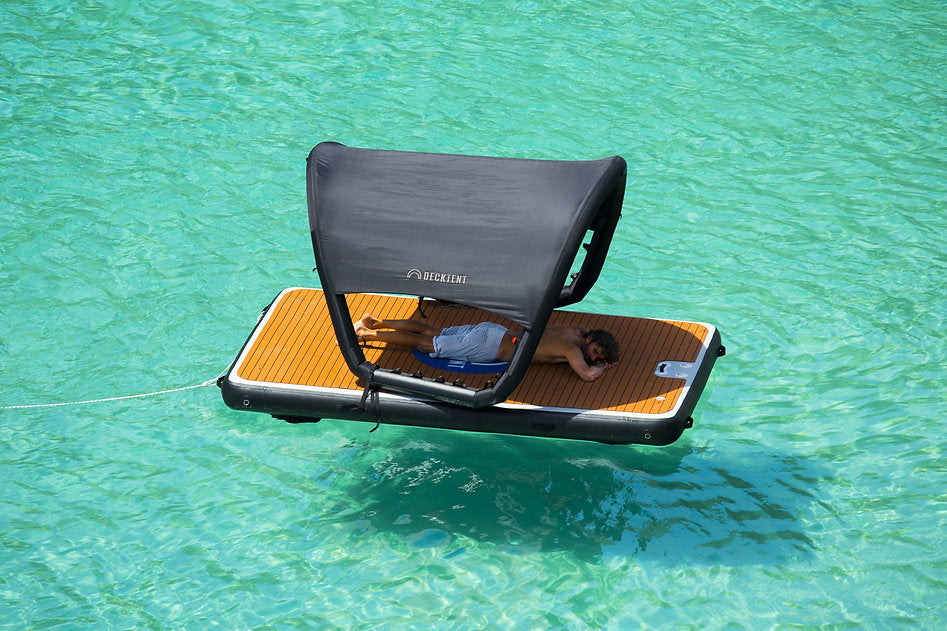 DECKTENT PLATFORM 250 X 150 – NAPIHLJIVA PLATFORMA ZA MOTORNE ČOLNE IN JADRNICE