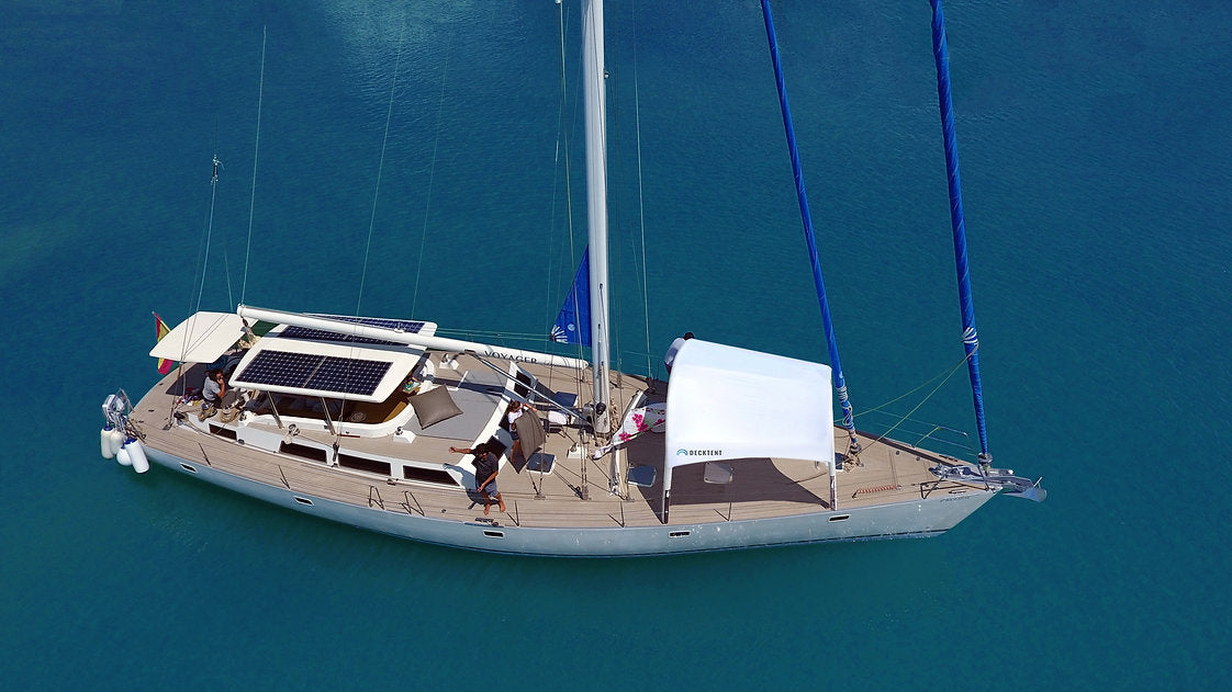 DECKTENT BIMINI L WHITE – NAPIHLJIV BIMINI ZA MOTORNE ČOLNE IN JADRNICE