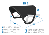 DECKTENT BIMINI S BLACK – NAPIHLJIV BIMINI ZA MOTORNE ČOLNE IN JADRNICE