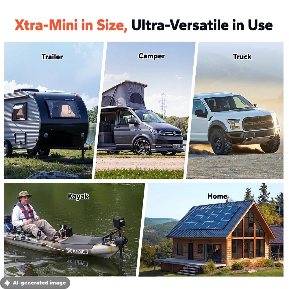 LITIME 12V 100AH XTRA-MINI BLUETOOTH LIFEPO4 BATERIJA