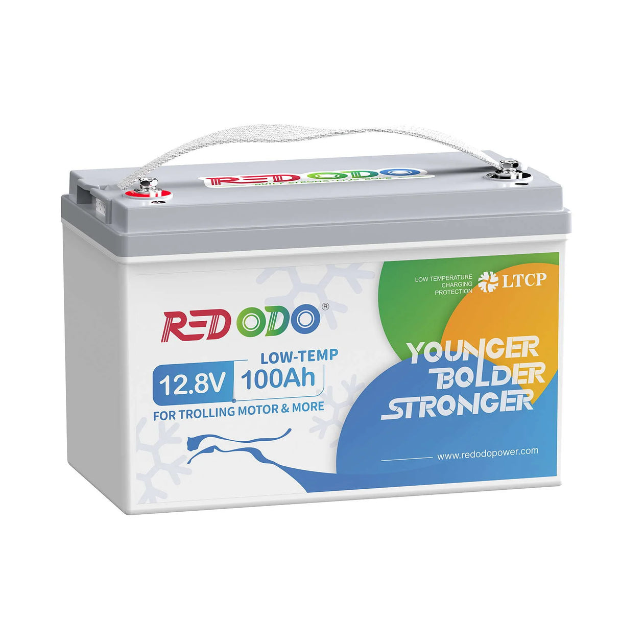 REDODO 12,8V 100Ah LiFePO4 BATERIJA Z NIZKOTEMPERATURNO ZAŠČITO