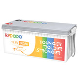 REDODO 12V 300Ah LiFePO4 BATERIJA
