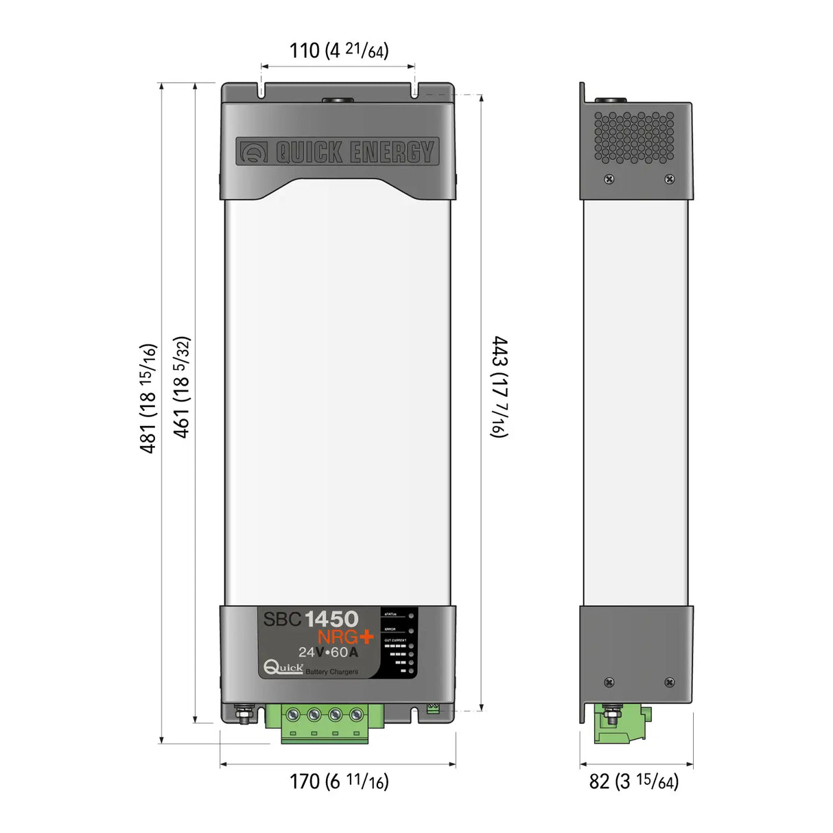 POLNILEC AKUMULATORJEV SBC NRG+ HI POWER