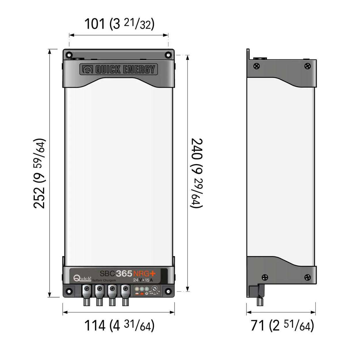 POLNILEC AKUMULATORJEV SBC NRG+ MINI / LOW POWER