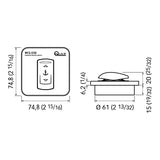KOMANDA ZA SIDRNO VITLO WCS 830 – FUNKCIJI GOR/DOL