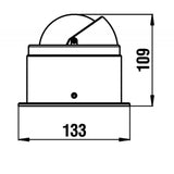 NAVTIČNI KOMPAS ARCTIC – Ø 70 mm