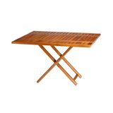 Zložljiva miza, dimenzije cm 120 x 40–120 x 80