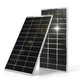 ECO-WORTHY BIFACIALNI SONČNI PANEL 120W 12V – MONOKRISTALNI