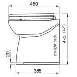 JABSCO ELECTRIC TOILET DELUX FLUSH