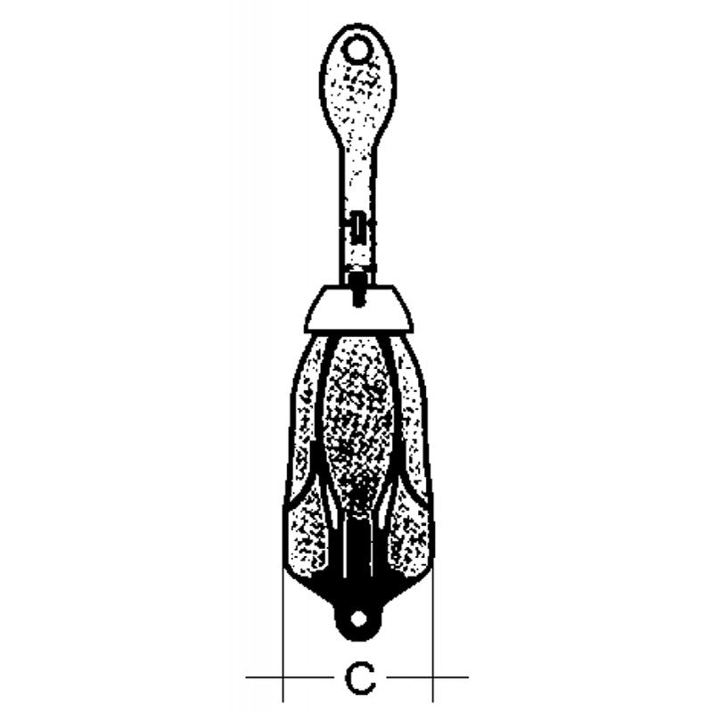 SIDRO GALVANISED GRAPNEL