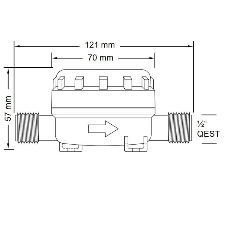 JABSCO PUMPGARD IN-LINE FILTER