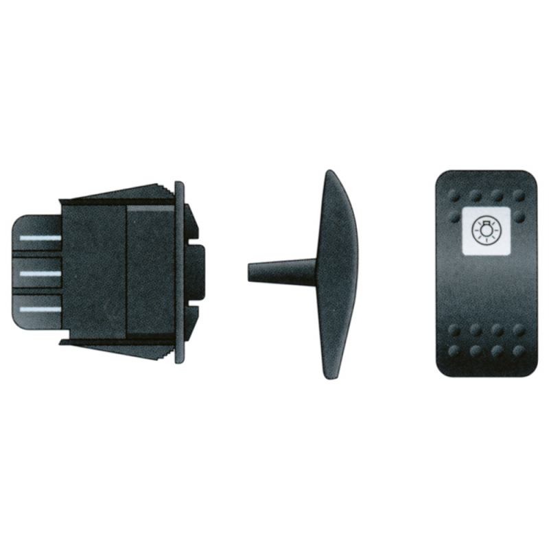 ROCKER STIKALA CONTURA II – IP66, 12V/24V