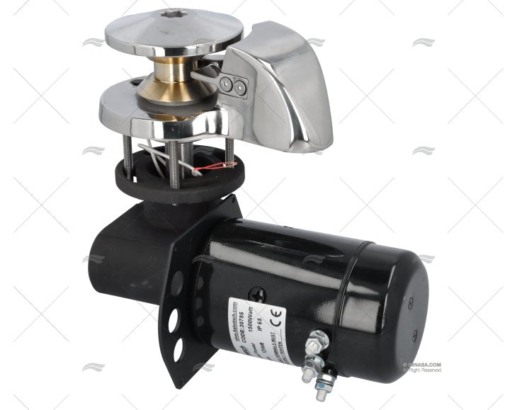 ITALWINCH SMART PLUS INOX – VERTIKALNI VITEL 12V / 1500W Z BOBNOM ZA VERIGO 10 MM