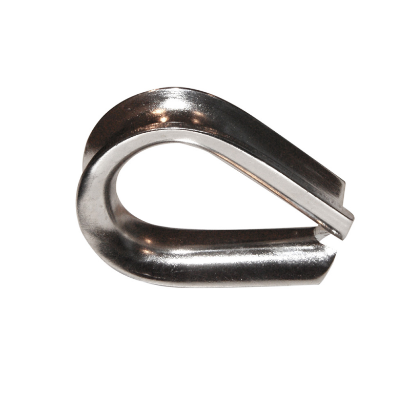 INOX UŠESNI VLOŽKI – ZA VRVI Ø 2–36 MM