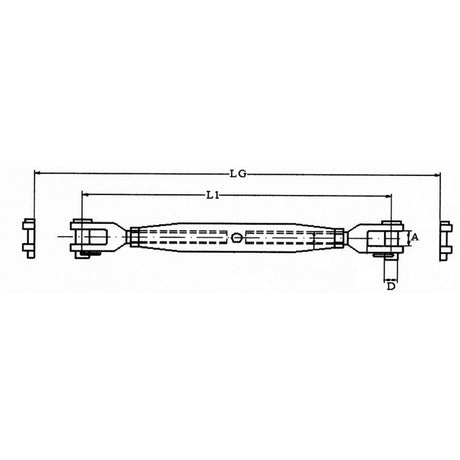 TURNED RIGGING SCREWS