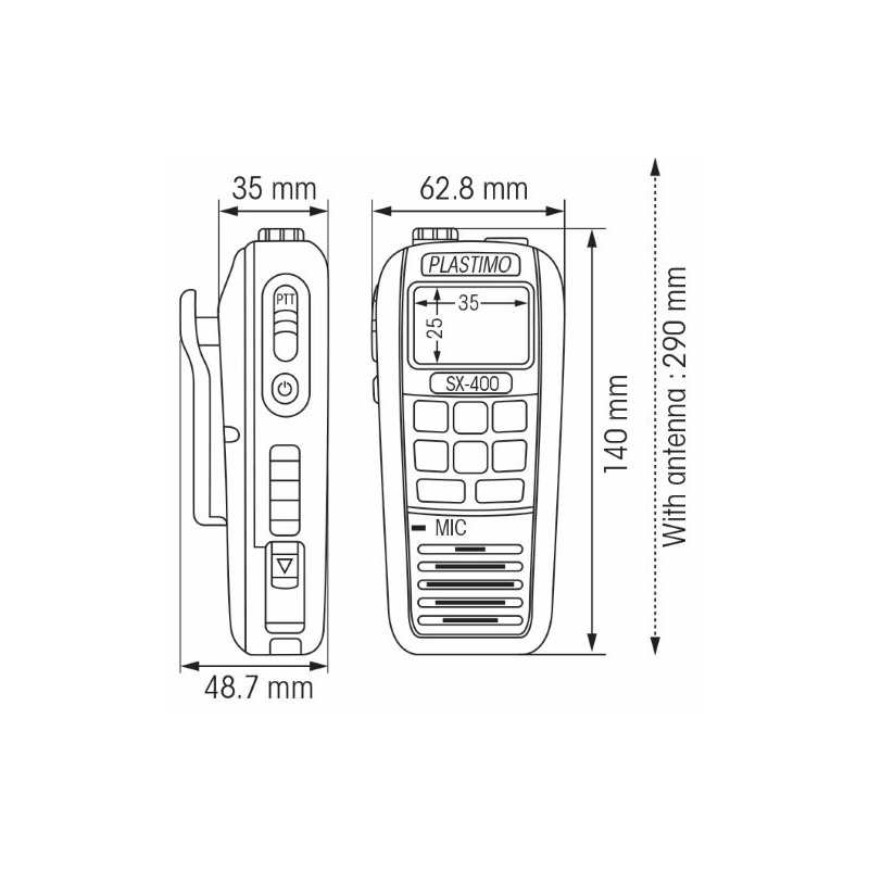VHF SX-400