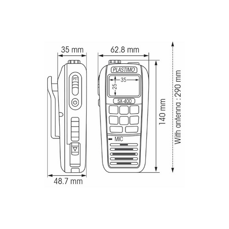 VHF SX-400