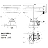 JABSCO WC QUIET FLUSH E2 REGULAR